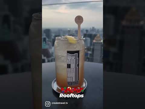 Banyan Tree Bangkok - Vertigo Rooftop Bar and Restaurant #shorts