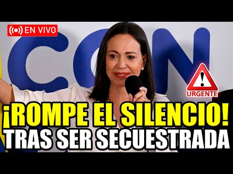 🔴URGENTE HABLA MARIA CORINA MACHADO Y ANUNCIA SU PLAN CONTRA MADURO TRAS SU SECUESTRO | BREAK POINT