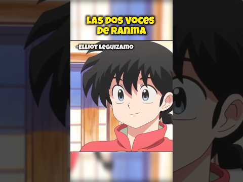 Las dos voces de Ranma!! #Ranma1/2