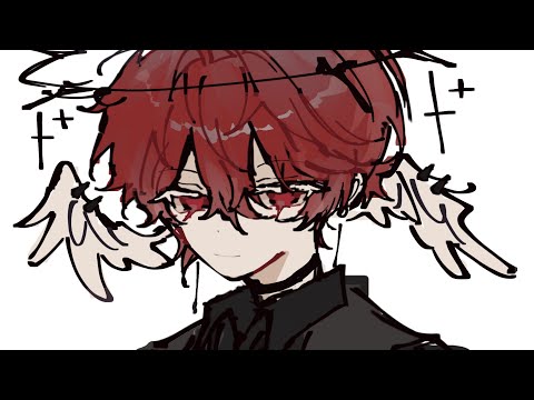 How to destroy my self esteem [ Speedpaint + new Oc ]