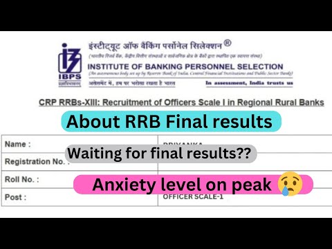 About RRB final results?? Share your views ?? #rrbpo2024 #rrbclerk #rrb #rrbporesult