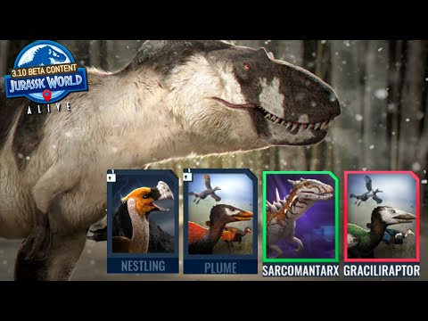 Jurassic World Alive 3.10: What's the BEST Dinosaur? (FIRST LOOK beta)