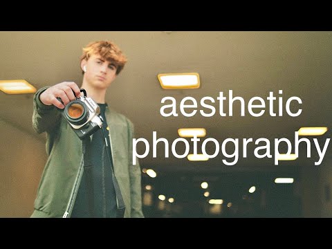 aesthetic retro photo shoot