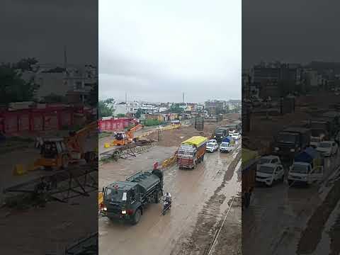 Morning view of NH44 After heavy rainfall | #rainfall #nhai #nationalhighway | #shortsfeed