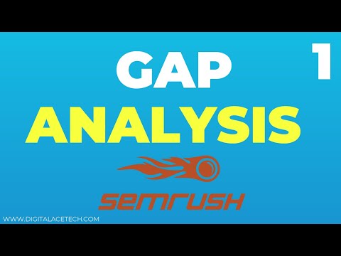 SEMrush - Gap Analysis (Part - 2)