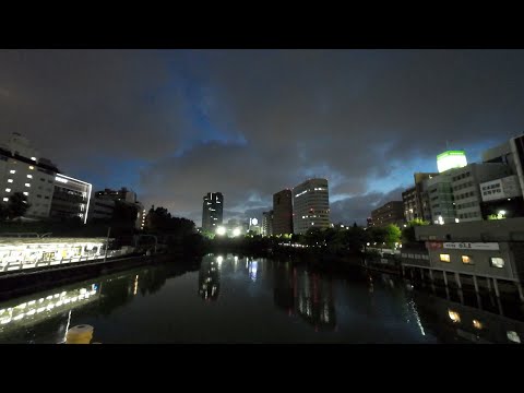 【東京編】市ヶ谷駅から始まる散歩：４K Japan Ichigaya