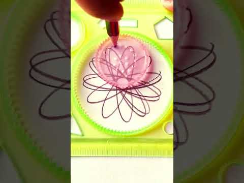 Spirograph | Magic Roller | Small Roller | Big Wisdom #viral #shorts #satisfying #spirographdesigns