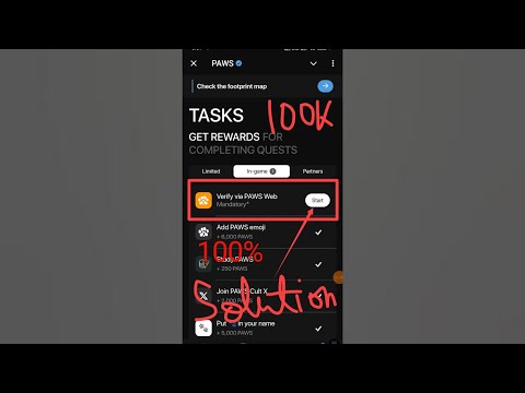 Paws Verify via PAWS Web New Task | How to Connect Solana wallet in Paws | Paws Airdrop Claim Task