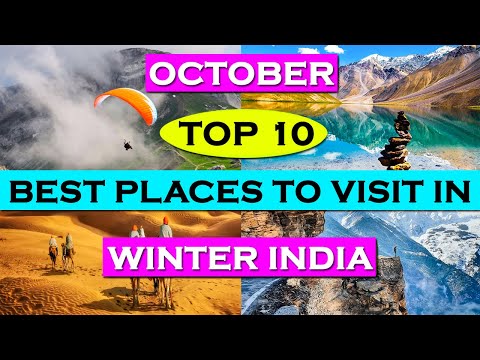 10 Best Places To Visit In October In India | Best Winter Destinations | Top 10 #winter