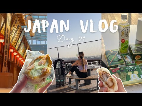 SNACK REVIEWS!! Day 1 in Japan = EAT ALL THE FOOD! & I found my designs at Roxy!! What a day