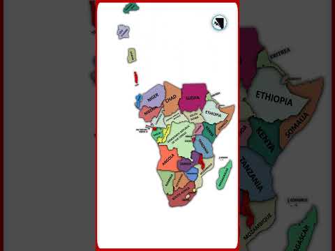 African Countries  || African Continent Map