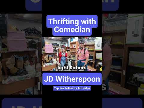 Thrifting with Comedian JD Witherspoon