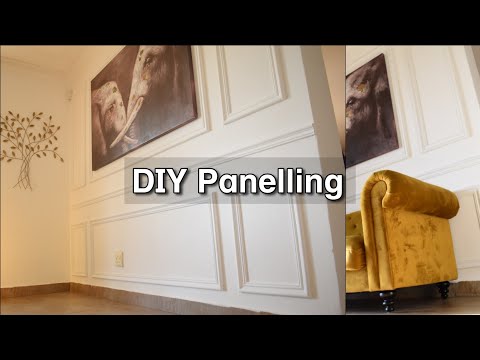 WE TRANSFORMED OUR DINING ROOM | DIY WALL PANELLING