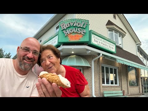 Ravioli house, Wildwood, New Jersey food review and behind-the-scenes of a restaurant.