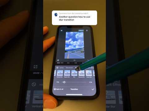 How To Use Blur Transition In CapCut - Quick Tutorial 9/25/23
