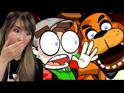 NEW FNAF FAN REACTS TO JACKSEPTICEYE ANIMATIONS (FIVE NIGHTS AT FREDDY'S)