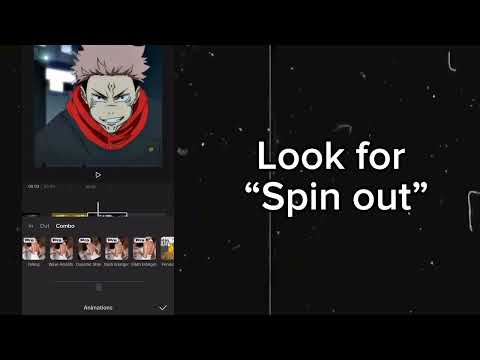 Spin transition CapCut (really easy) || No pro needed