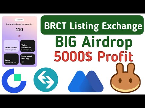 new airdrop today || new airdrop loot || brct listing gate betget mexc pankak || big airdrop