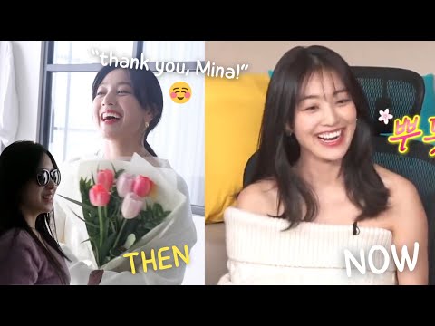 jihyo being the best guest! (mina taught her well)