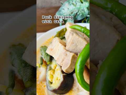 Pork Sinigang with Gata #porksinigang #porksinigangwithGata #sinigangnababoy #filipinorecipe