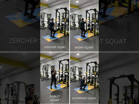 Squat Variations [Part 1] #shorts #physio #rehab