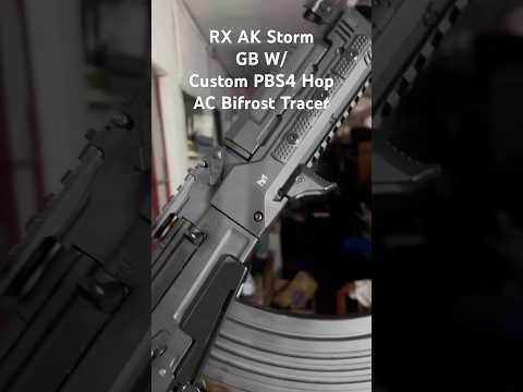 Ren Xiang AK Storm with custom PBS4 AC Bifrost Hop Up Cover! #gelblasterPH #gbphsouth  #jomarx