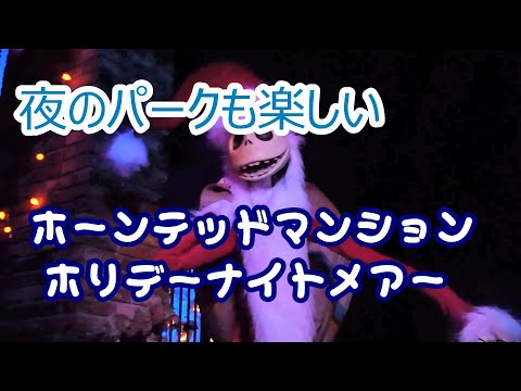 カリブの海賊・ホーンテッドマンション　アトラクションを楽しもう　東京ディズニーランド【2024年11月16日】