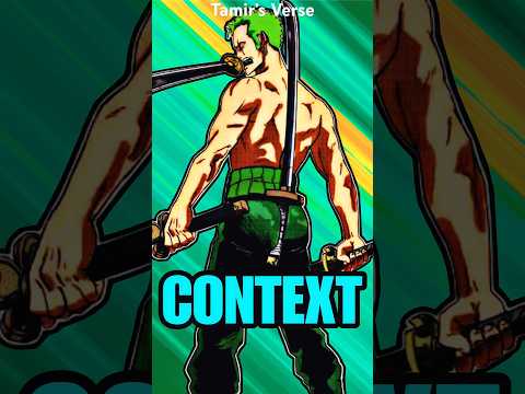 Reacting To Zoro Out Of CONTEXT! #anime #onepiece #luffy #shorts