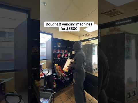 I bought a vending machine company