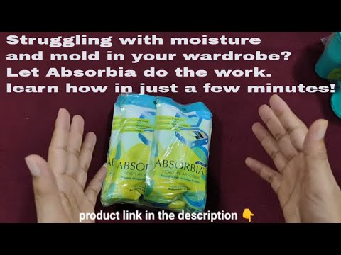 (How to Use Absorbia Moisture Absorber) Moisture Absorber | Keep Your Wardrobe Fresh & Dry