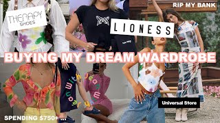 buying my dream wardrobe (online shop with me) | spring pinterest themed items