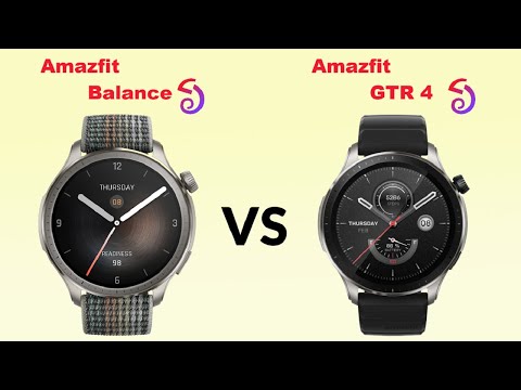 Amazfit Balance vs Amazfit GTR 4 Comparison