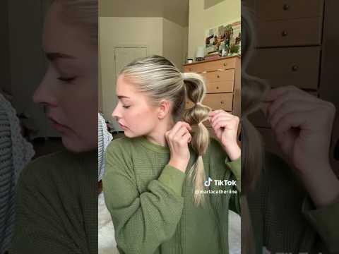 quick and easy hairstyle for college!!