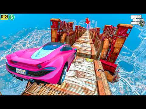 GTA 5 MEGA RAMP ▸ NO COPYRIGHT GAMEPLAY | 4K 60FPS | 827 | GTA Gameplay for TikTok & YouTube