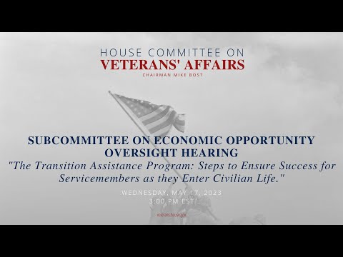 Subcommittee on Economic Opportunity Oversight Hearing