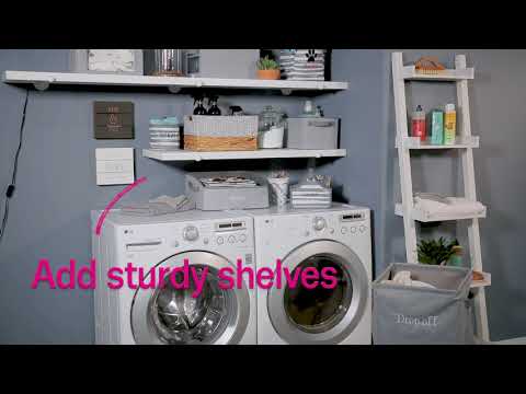 Totally do-able DIY laundry room mini makeover – Thirty-One Gifts