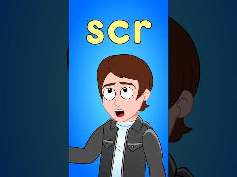 SCR Consonant Blend Song - Learn to Read #shorts