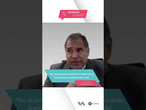 Juan Carlos Mathews Salazar - Exministro de Comercio Exterior y Turismo de Perú