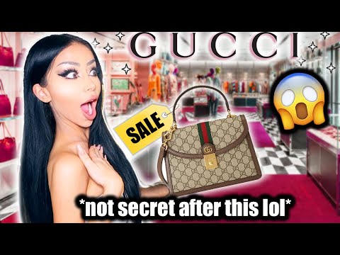 Shopping at LA's *SECRET* Designer Outlet Stores!