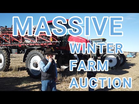 Massive Winter Farm Auction Snyder, Colorado