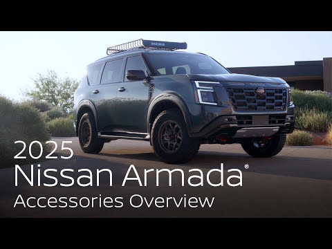 All-New 2025 Nissan Armada® SUV | Accessories Overview