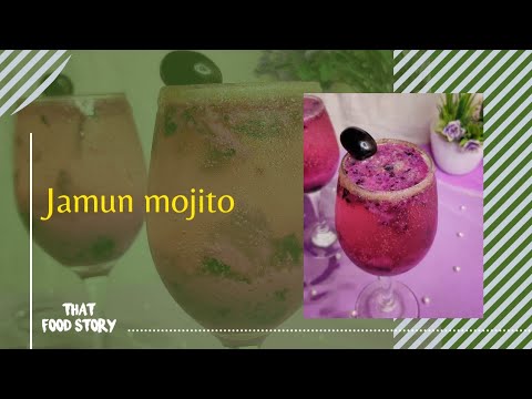 Jamun Mojito | Jamun recipe | 5 mins jamun drink recipe | Easy jamun mojito