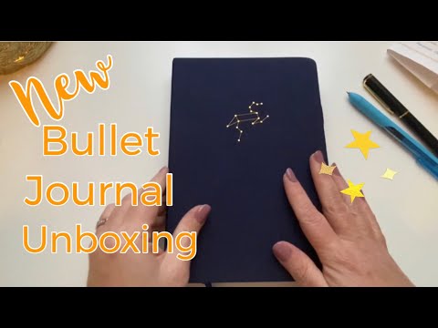 New Fall BULLET JOURNAL Unboxing