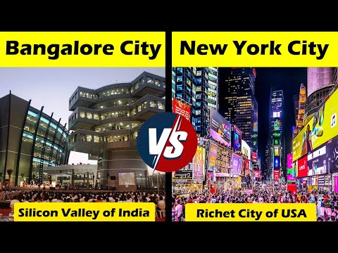 Bangalore VS New York City Comparison in Hindi | NYC VS Bengaluru Cost of Living Comparison