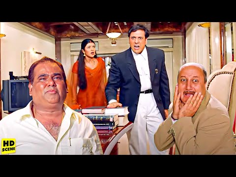 आज तक तेरे बाप ने मुझे दिया ही क्या है ? Govinda Best Comedy Scene | Kyo Kii Main Jhuth Nahin Bolta