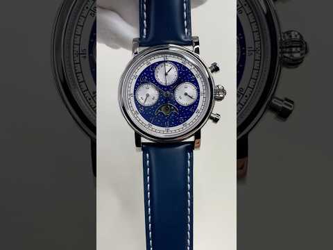 Sea-Gull Chronograph. Date. Moon Phases. Ref. 819.91.1062 海鸥1062 计时码表 日历 月相