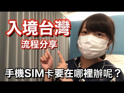 入境檢疫系統填報教學 入境台灣時到底要在哪裡辦SIM卡？！畫圖解說入境台灣流程 隔離日記#4 | Kayo Channel