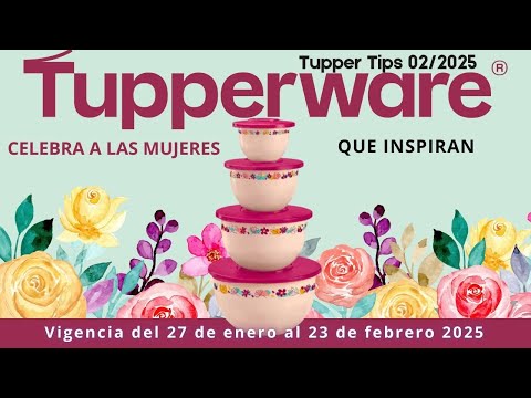 🌸Catálogo TUPPERWARE Tupper Tips 02 2025