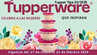 🌸Catálogo TUPPERWARE Tupper Tips 02 2025