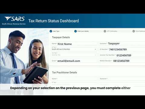 How to use the Tax Return Status Dashboard